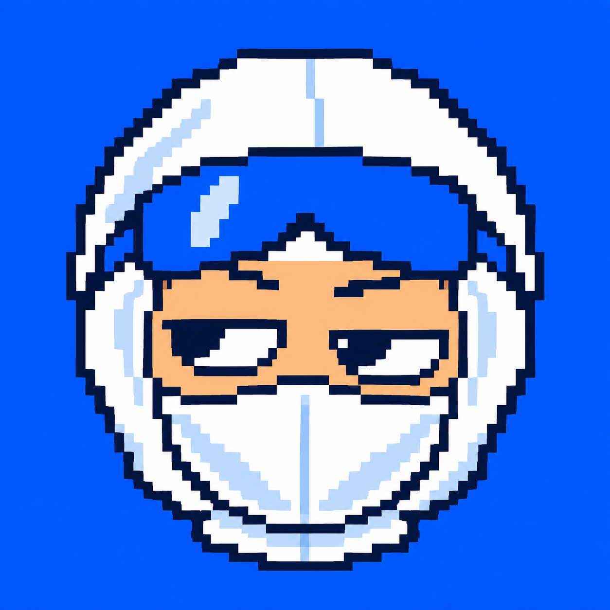 SAM pixel character